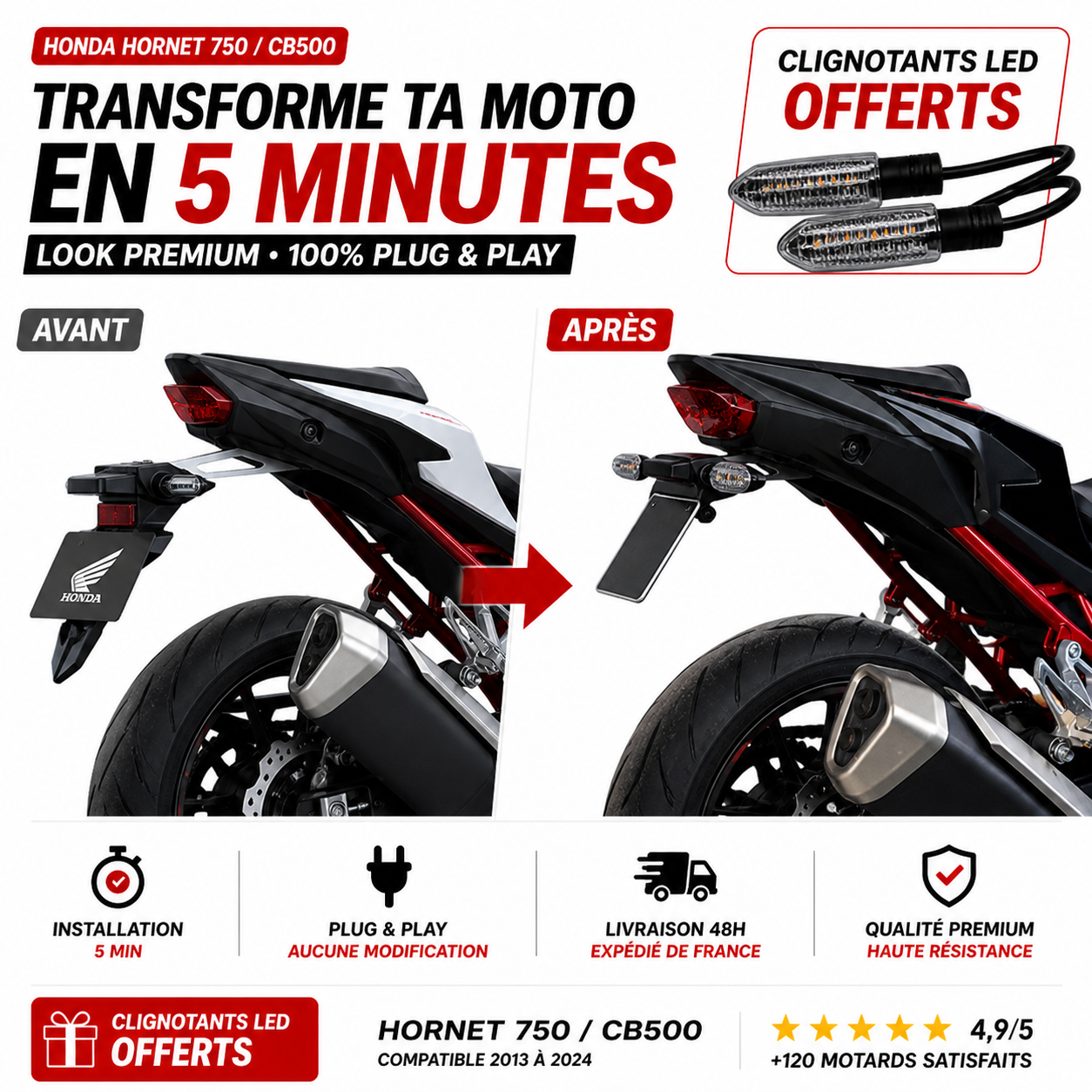 Transforme ta moto en 5 minutes 