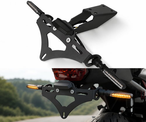 Kit Plaque Courte Hornet 750 / CB500R / CB500 — MotoFlexo Racing Shaft LED